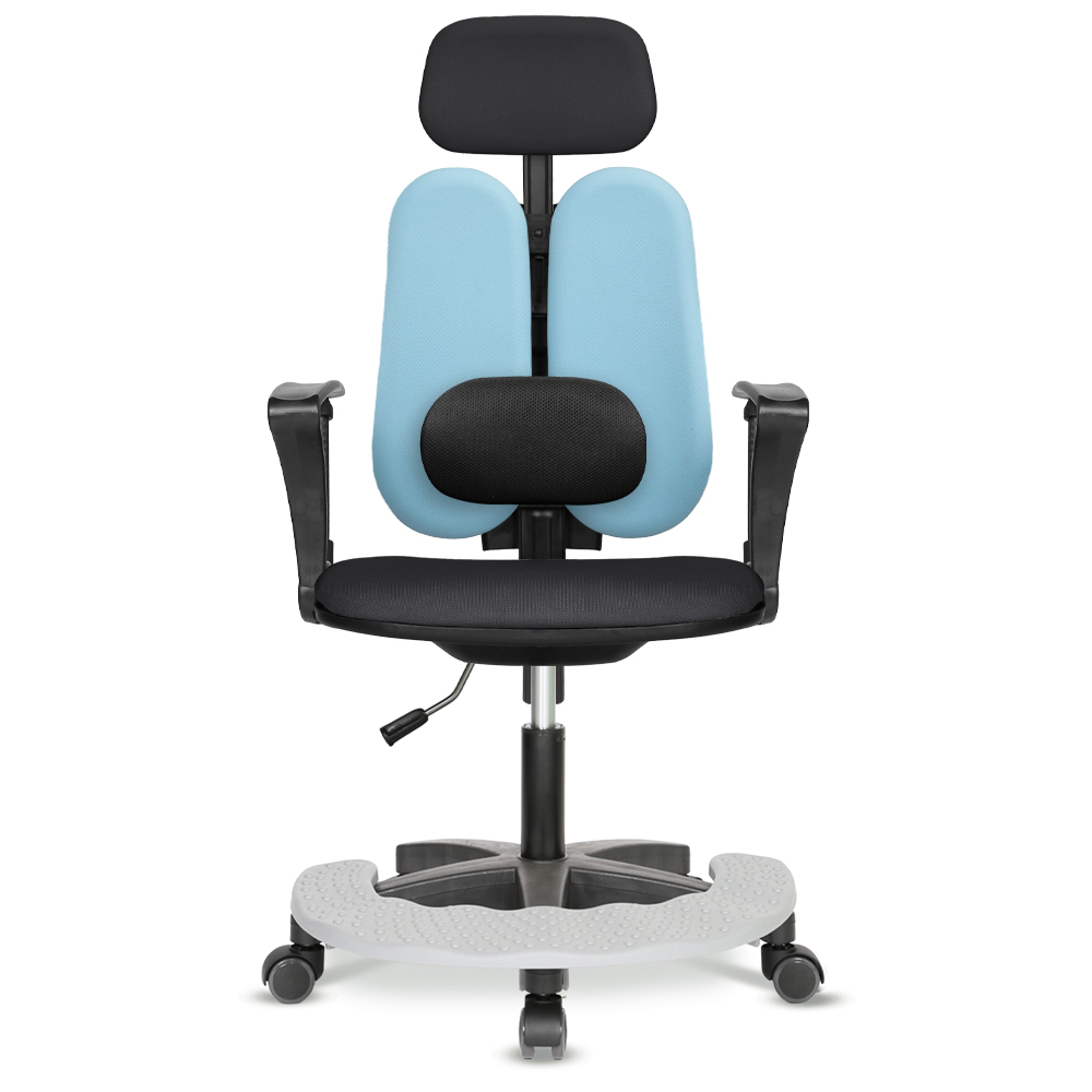 체어포커스 터디 발받침대 요추헤더형 3각팔 블랙바디의자 TD08R 55,010원