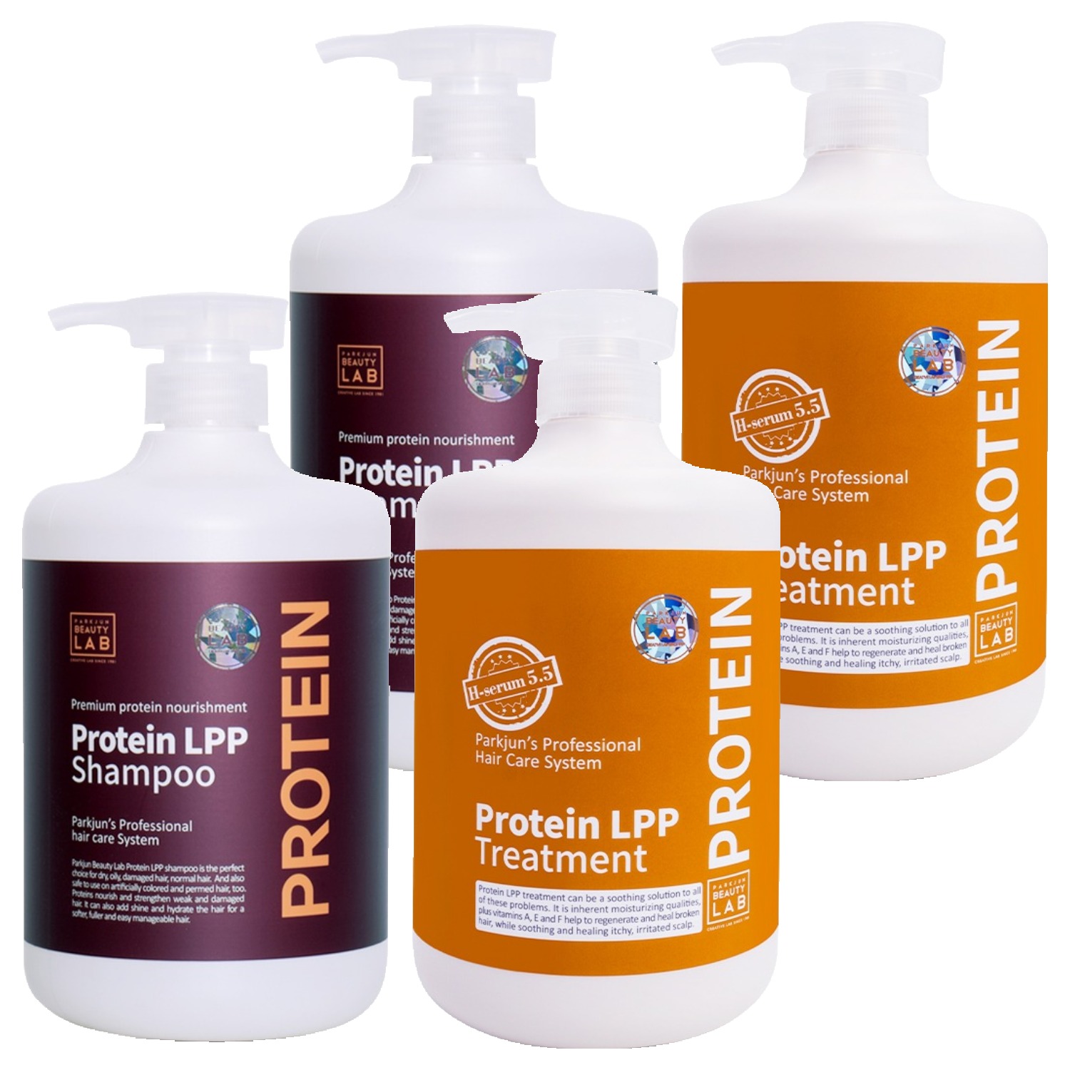 박준뷰티랩 프로틴 LPP 샴푸 + 트리트먼트, 2세트 67,300원