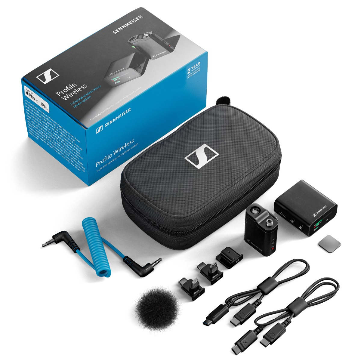 [Sennheiser] 젠하이저 PROFILE WIRELESS 프로파일 2채널 무선 마이크 330,000원