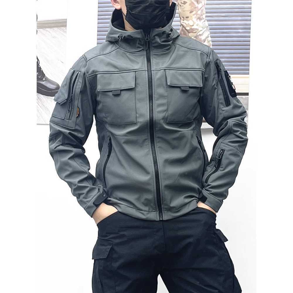 사계절 택티컬 전술자켓 밀리터리룩 바람막이 방수, 1개, 카키 재킷 2XL 61,500원