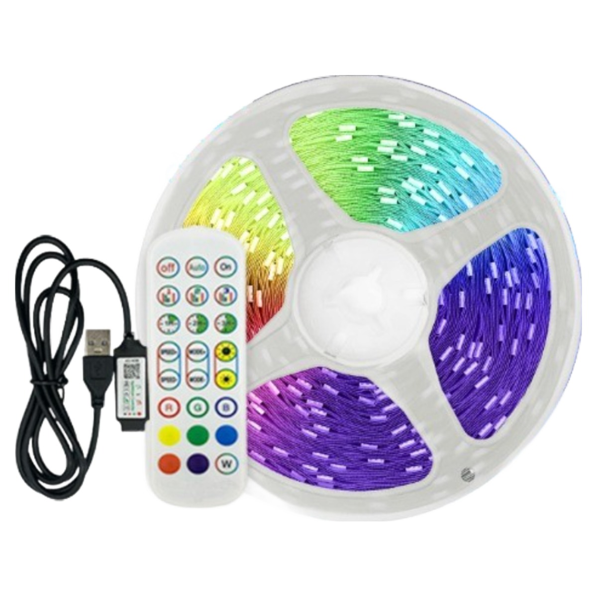 루카스 RGB 간접 줄조명 뮤직 라이트바, 혼합색상 24,500원