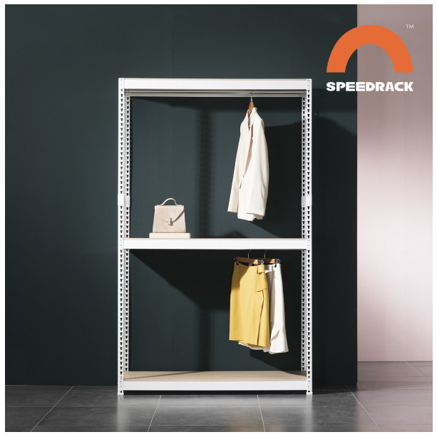 스피드랙 V2 3단 스탠드선반 행거 봉2 1000 x 400 x 2100 mm 100,880원