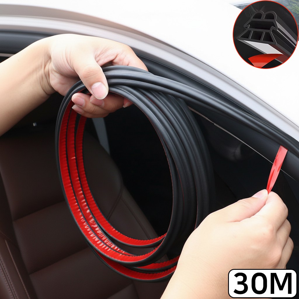 댓츠댓 고급형 차량 풍절음 차단 자동차방음 고무 몰딩 30M 21,890원