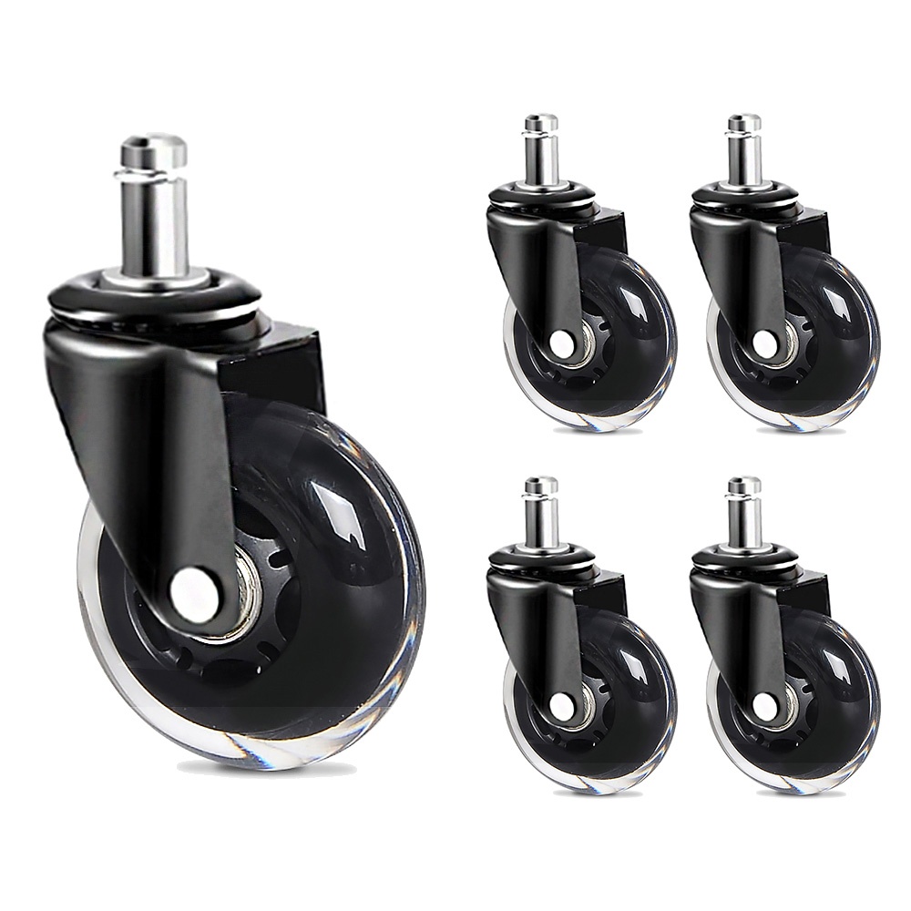 무소음 3인치 의자 바퀴 우레탄 링 회전 D2L1122 5개 12,580원