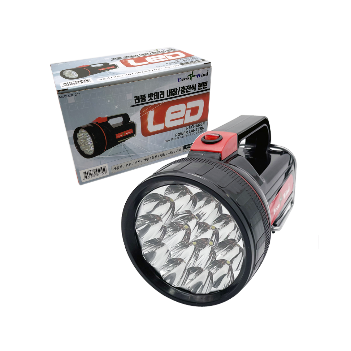 성은테크 LED 충전식 랜턴 손전등 후레쉬 17,500원