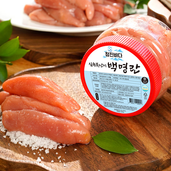 참진바다 실속못난이 백명란 500g x 3통, 500g, 3개 35,500원