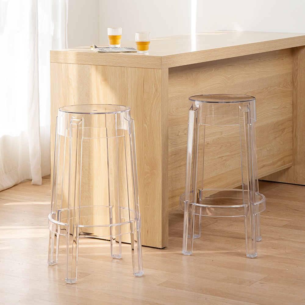 고스트 홈바의자 투명 높은 아일랜드식탁 바 의자 체어 85,950원