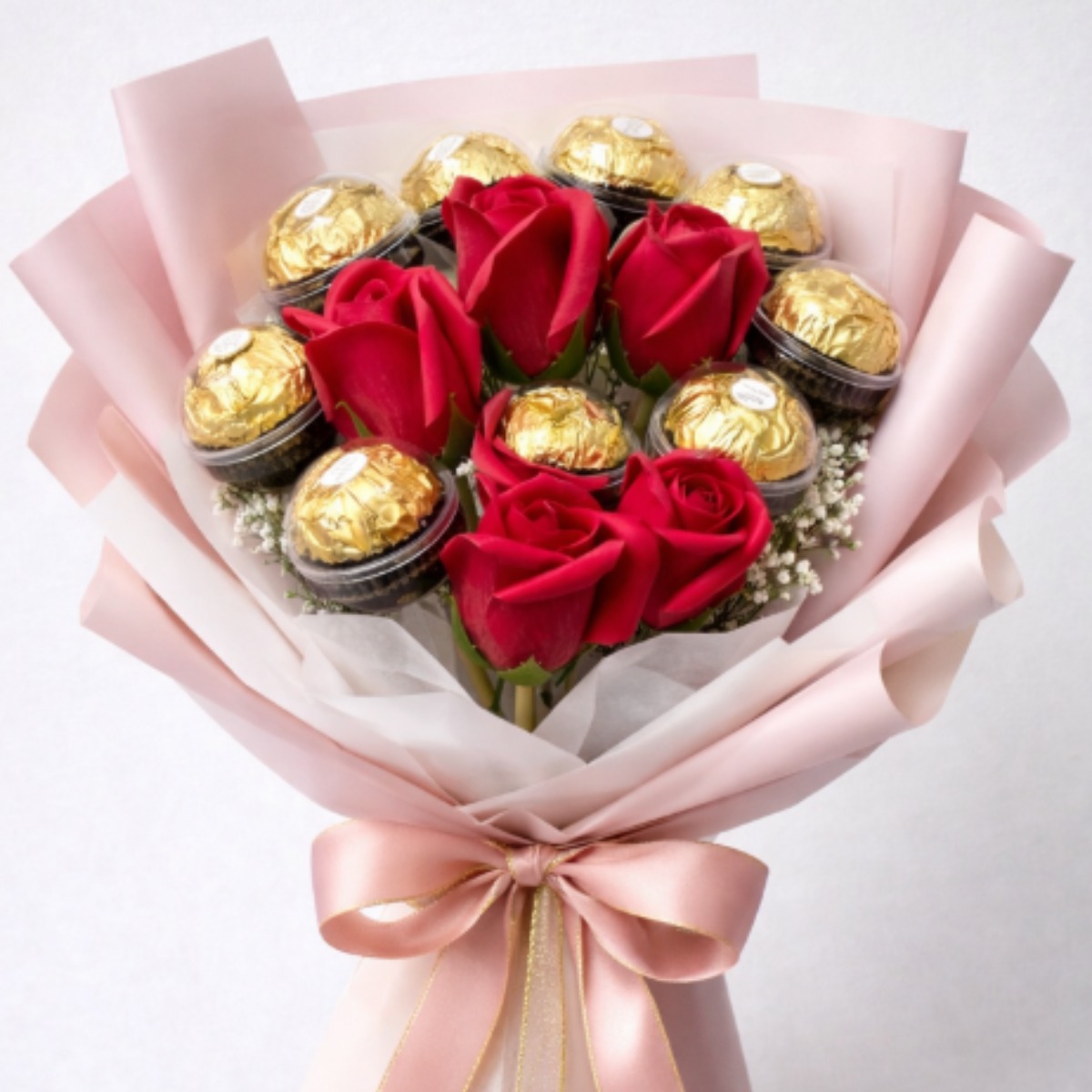 꽃다발 만들기 , 페레로로쉐꽃다발, 아크릴볼케이스10개세트 5,900원