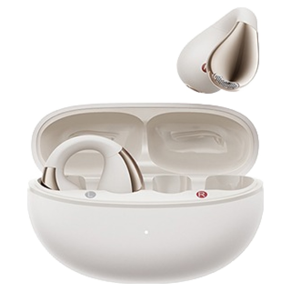 QCY 오픈형 무선 블루투스 이어폰, QCY-CROSSKY T33 APP, 화이트, 25시간, QCY-CROSSKY T33 APP, 화이트 37,900원