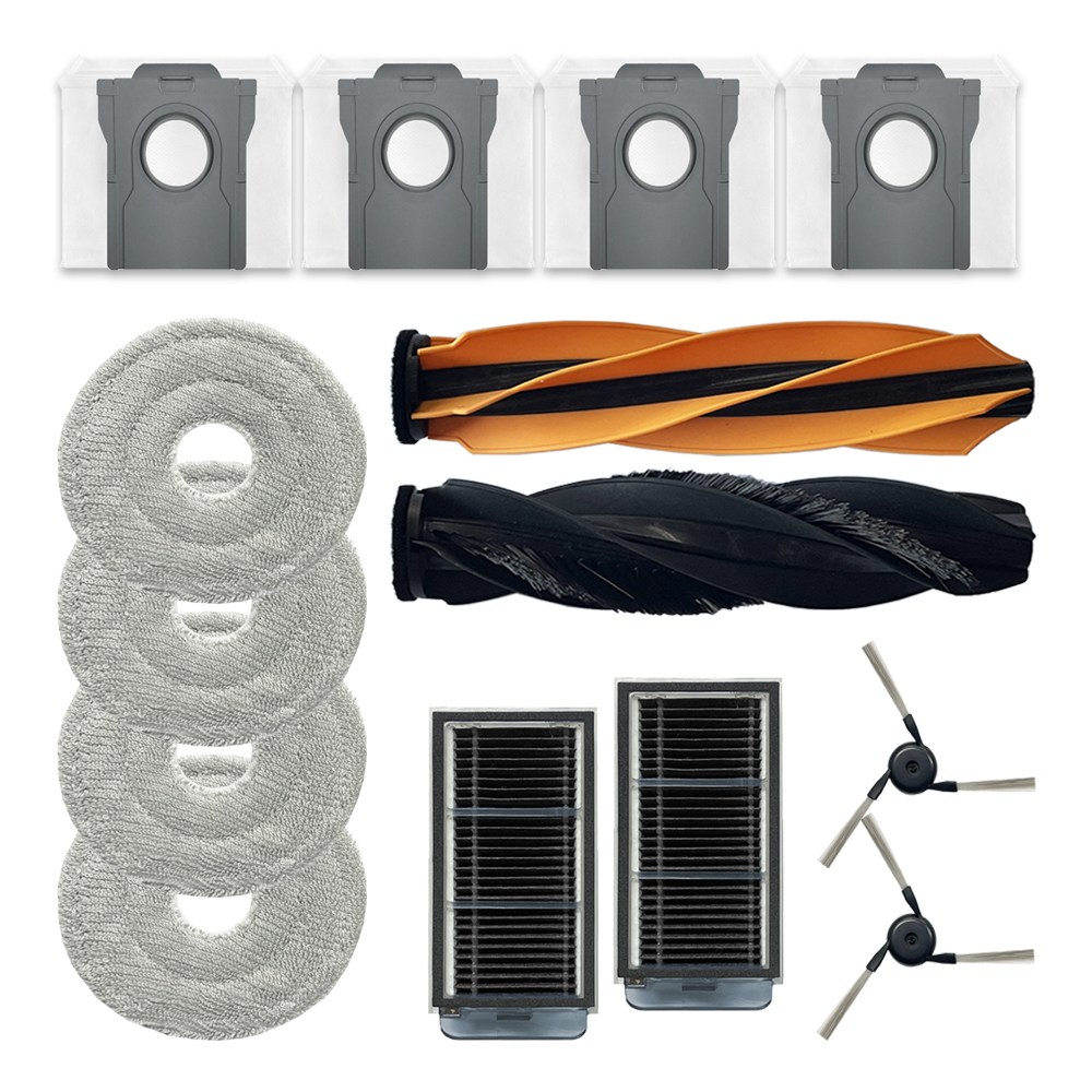 [호환] 드리미 X50 X50s 울트라 프로 마스터 Ultra Pro Master 필터 사이드 메인 브러쉬 먼지봉투 물걸레 드리미로봇청소기 소모품 5종 세트, 1세트, 13개입 19,800원