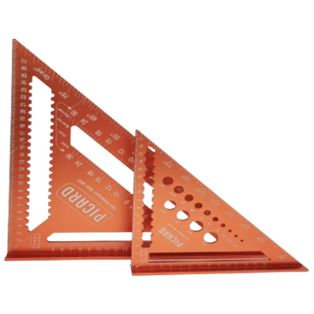 피카드(Picard) 목수용 삼각자 180mm+300mm 세트 No.71520, 1세트 90,000원