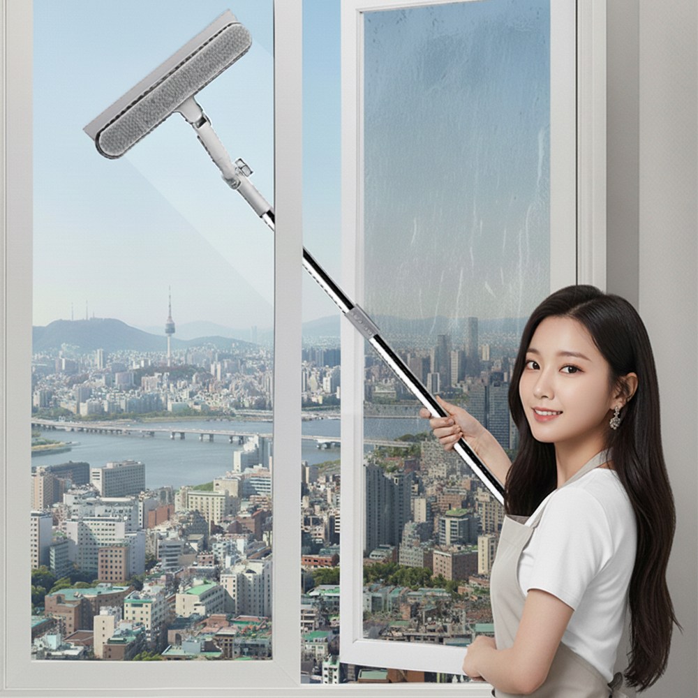 피플피 유리창 청소 도구 긴 장대 창문 닦이 8,900원
