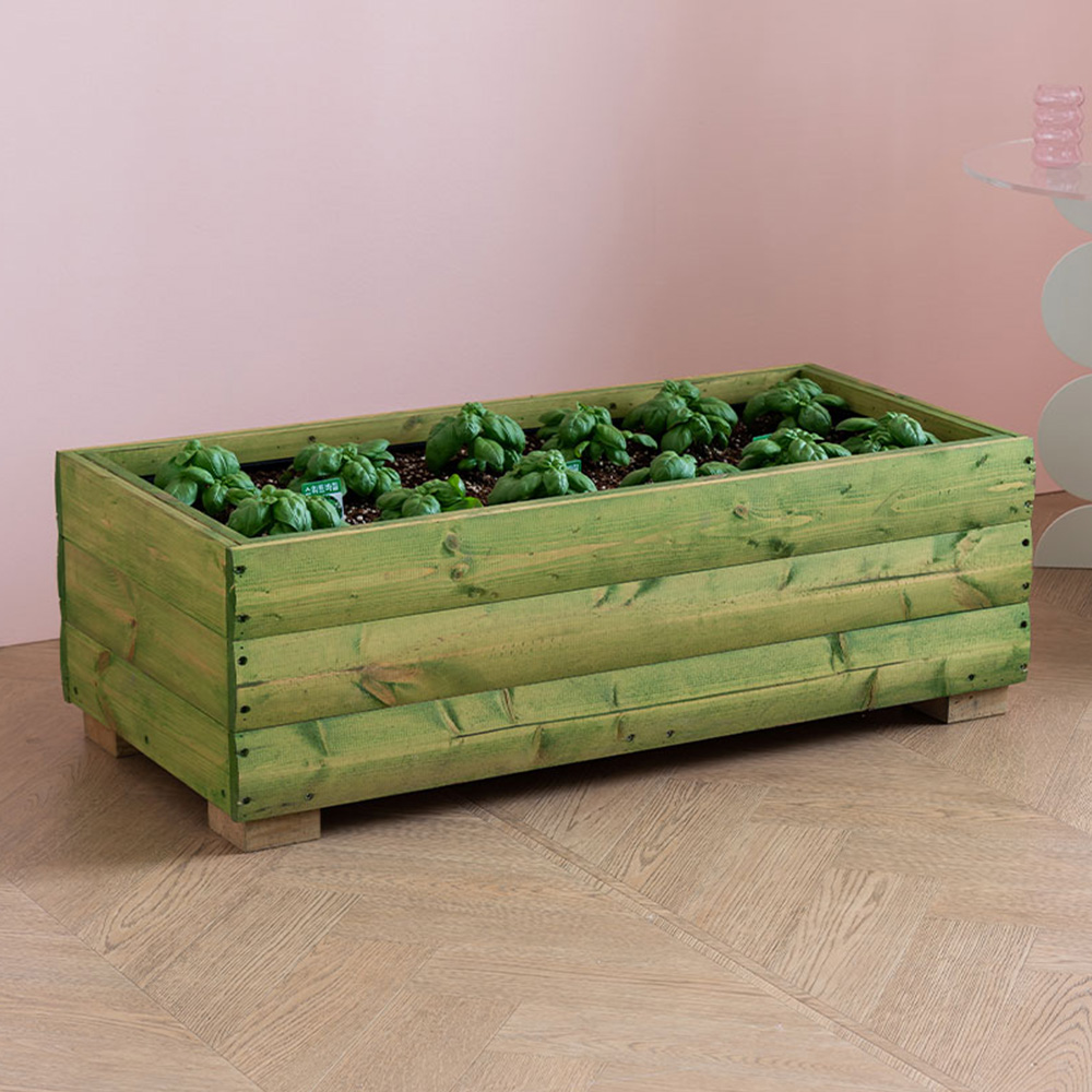 포그미 방부목 텃밭상자 옥상 테라스 도로 원목 화분대형 플랜트박스 직사각 900 155,000원
