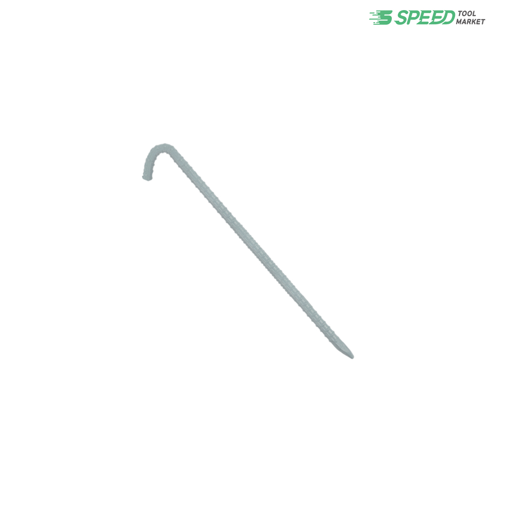 칼라 ㄱ자 천막말뚝 40cm 10mm (실버) 주문제작 쇠말뚝 7,500원