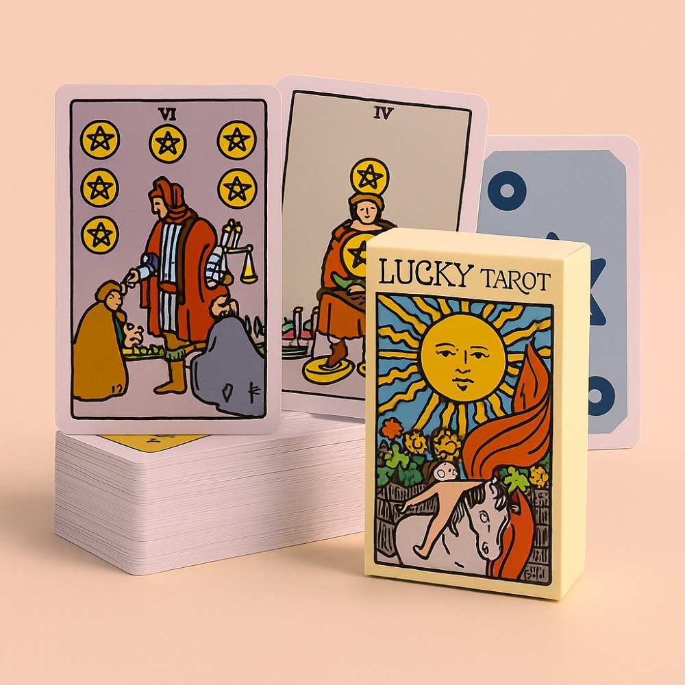 이지스오 럭키 타로카드 초보자용 타로카드배우기 78장, 1개 9,900원