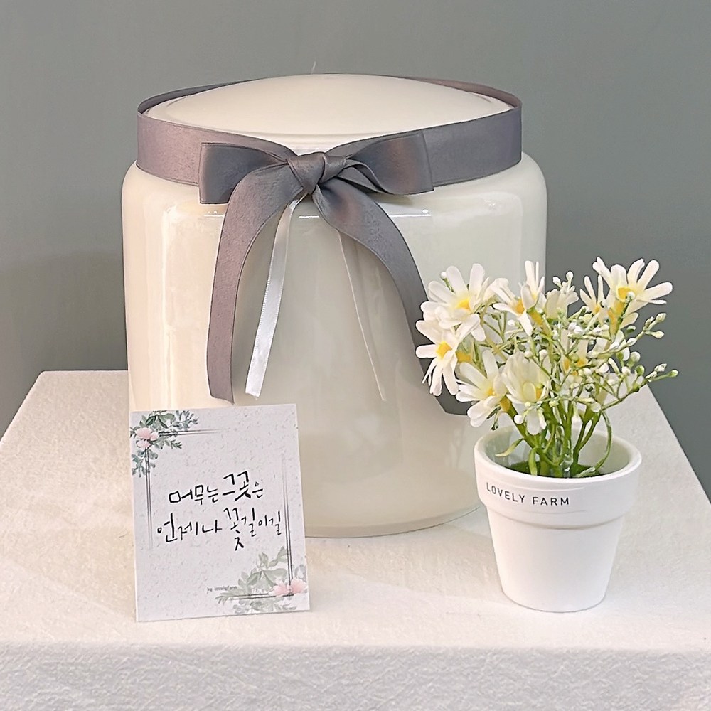 러블리팜 조화 소국믹스 납골당 꾸미기 모음세트 6,870원