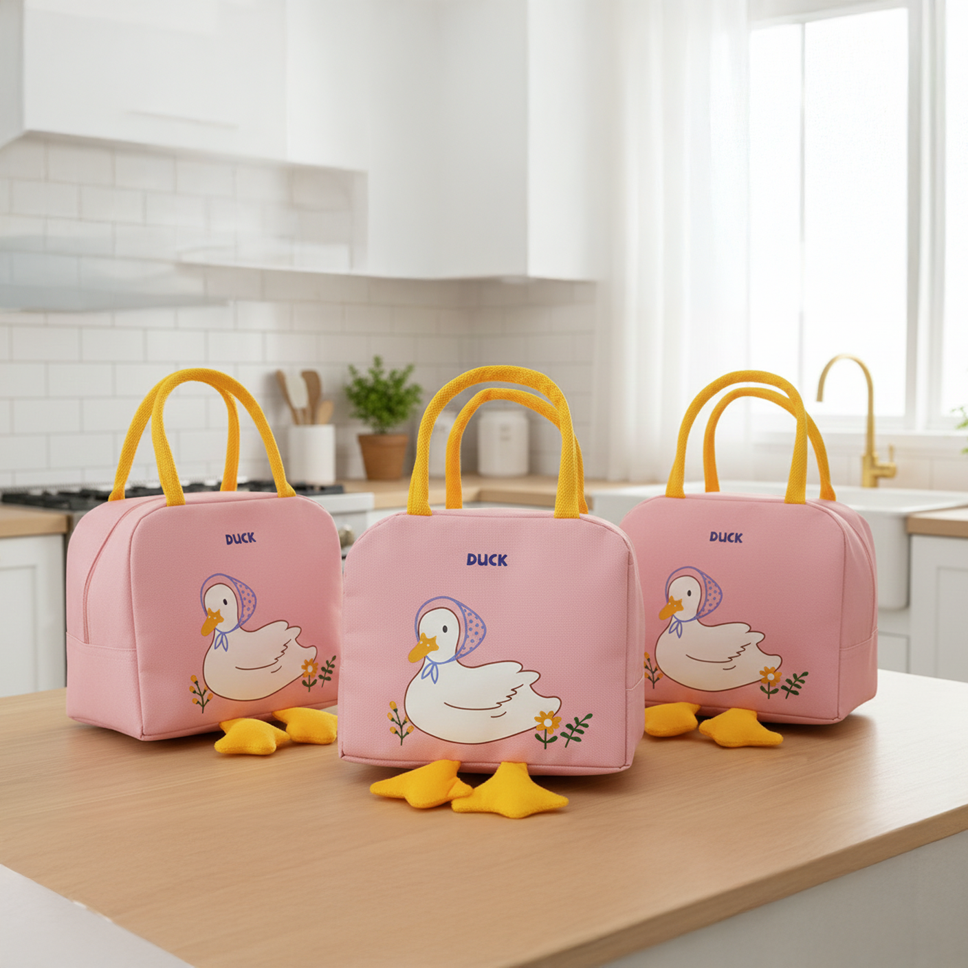 3P 오리 보온 보냉 도시락 가방 소풍 런치백 점심 간식가방 9,800원