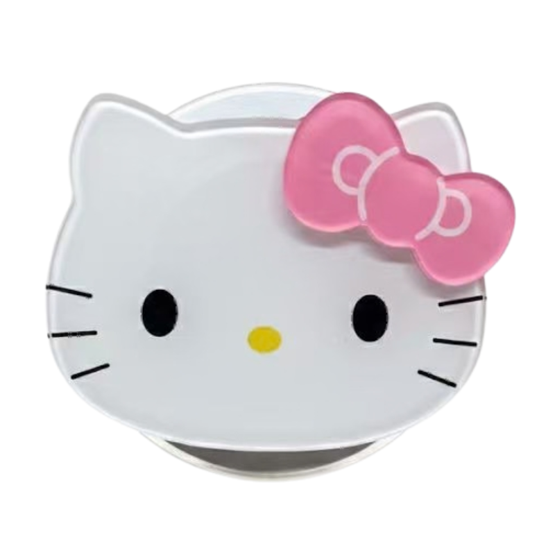 코리아팬 핸드폰그립톡 맥세이프 키티스마트톡 마그네틱 홀더 톡, 화이트키티, 1개 11,900원