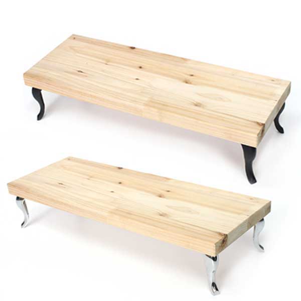 가구가구또가구 소나무25T 원목선반 화분받침대 다용도받침대 바퀴 본체받침대 철제다리 14,000원