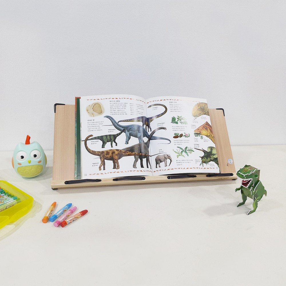 위즈독서대 트와이스 독서대 60M1 각도조절 책받침대 넓은 책거치대, 블랙 21,500원