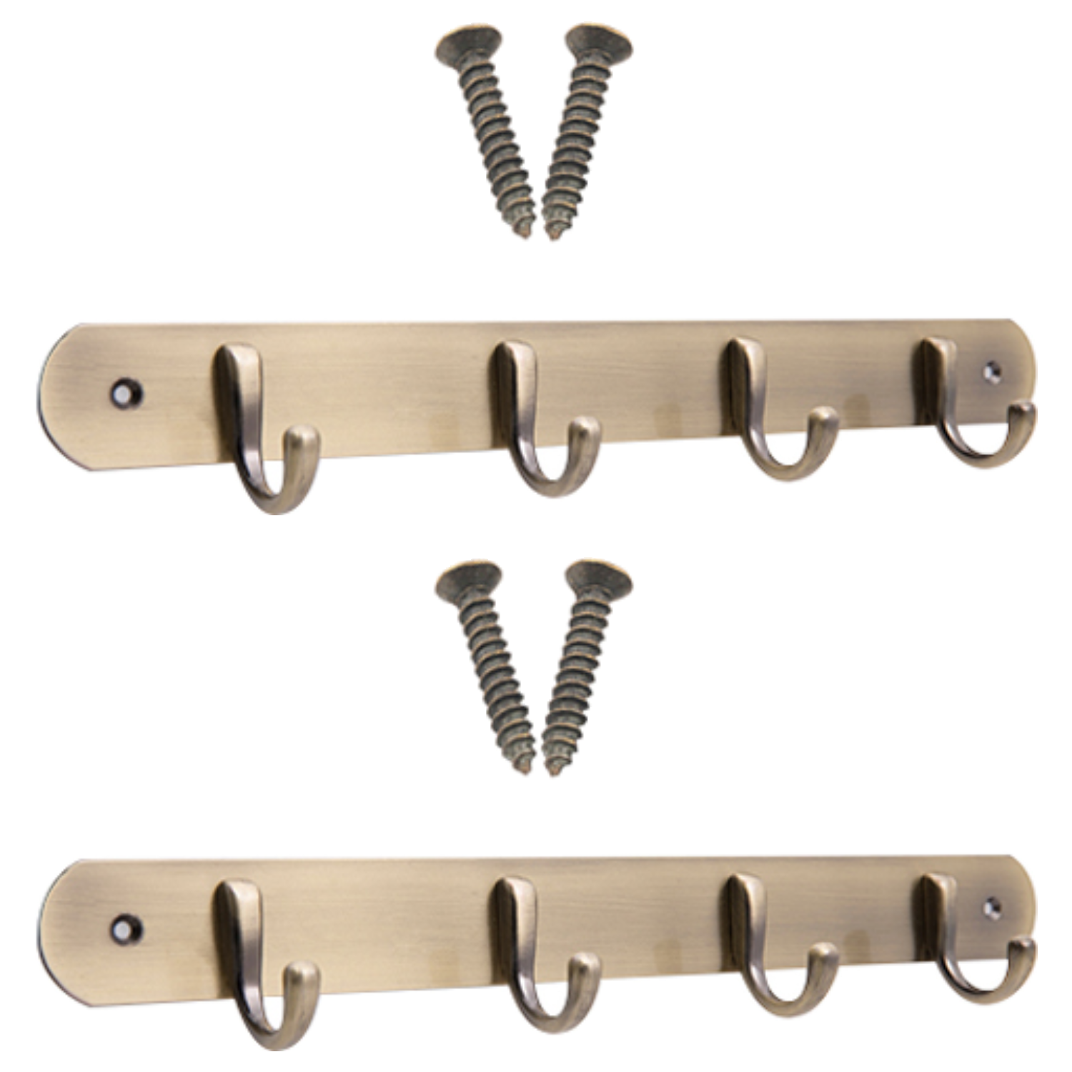 철물파크 벽옷걸이 후크 판옷걸이 4구 + 설치피스 2p 23,600원