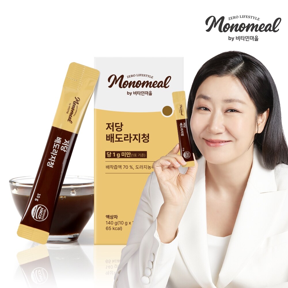 비타민마을 모노밀 알룰로스 저당 배도라지청 스틱 14포 x 1박스 (14포) 14,500원