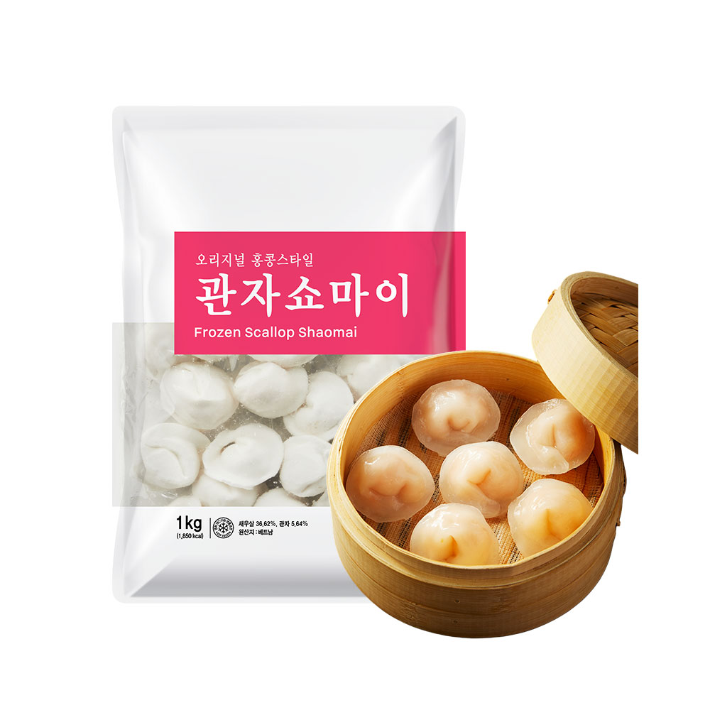 세미원푸드 관자쇼마이 1kg(25g x 40ea), 1kg, 2개 44,750원