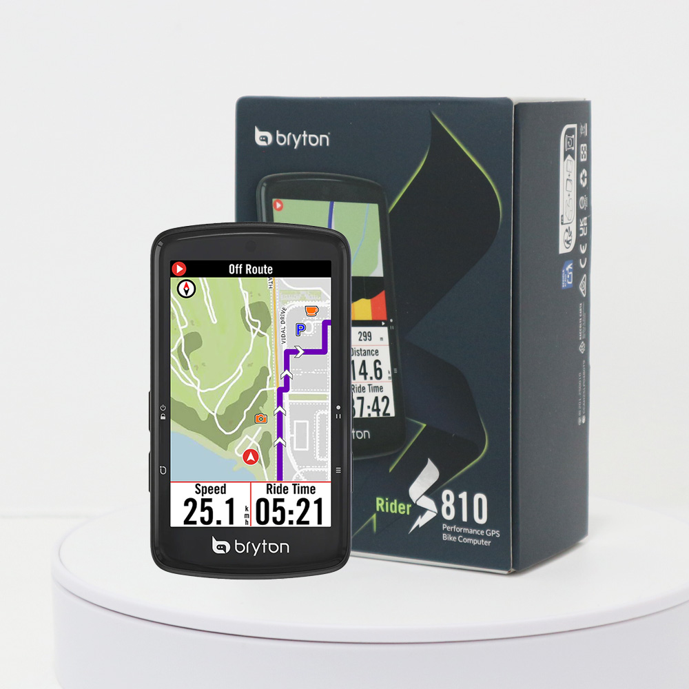 브라이튼 라이더 S810 GPS 속도계 자전거 한글 네비게이션 지원 450,000원