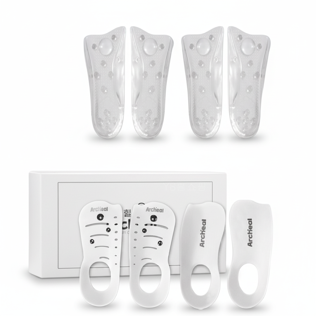 [TV홈쇼핑 정품]발편한 구름 젤리깔창 + 아치힐 깔창 고탄성 쿠셔닝 충격 완화 흡수 밸런스 남성 여성 29,900원