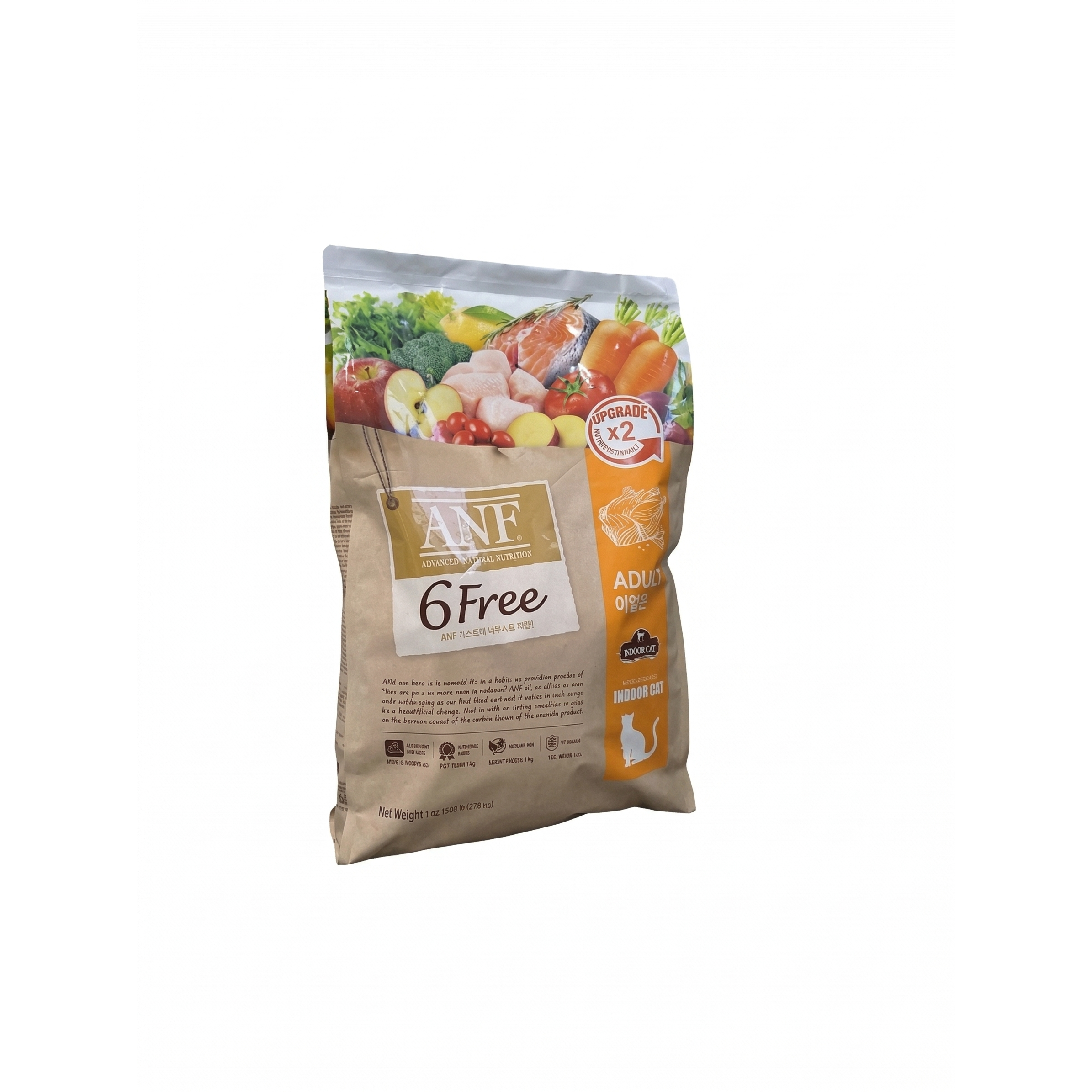 ANF 식스프리플러스 인도어 캣 어덜트 6kg, 1개, 6kg, 닭+연어 49,900원