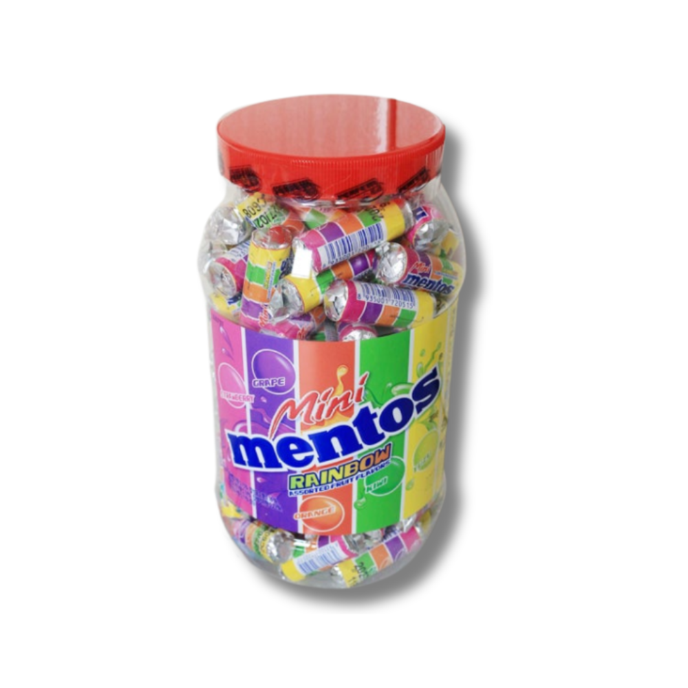 농심 대용량 멘토스 미니 뉴레인보우 100입 알잘딱깔센 비품실 당충전 1개입 15,900원