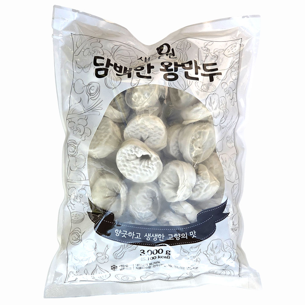 새마원 푸짐한 담백한 고기 왕만두 3kg, 3kg, 1개 23,800원