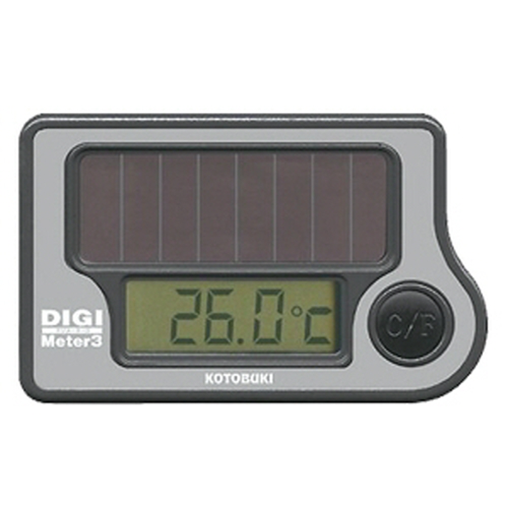 고토부키 디지털 온도계(태양광전원) 14,400원