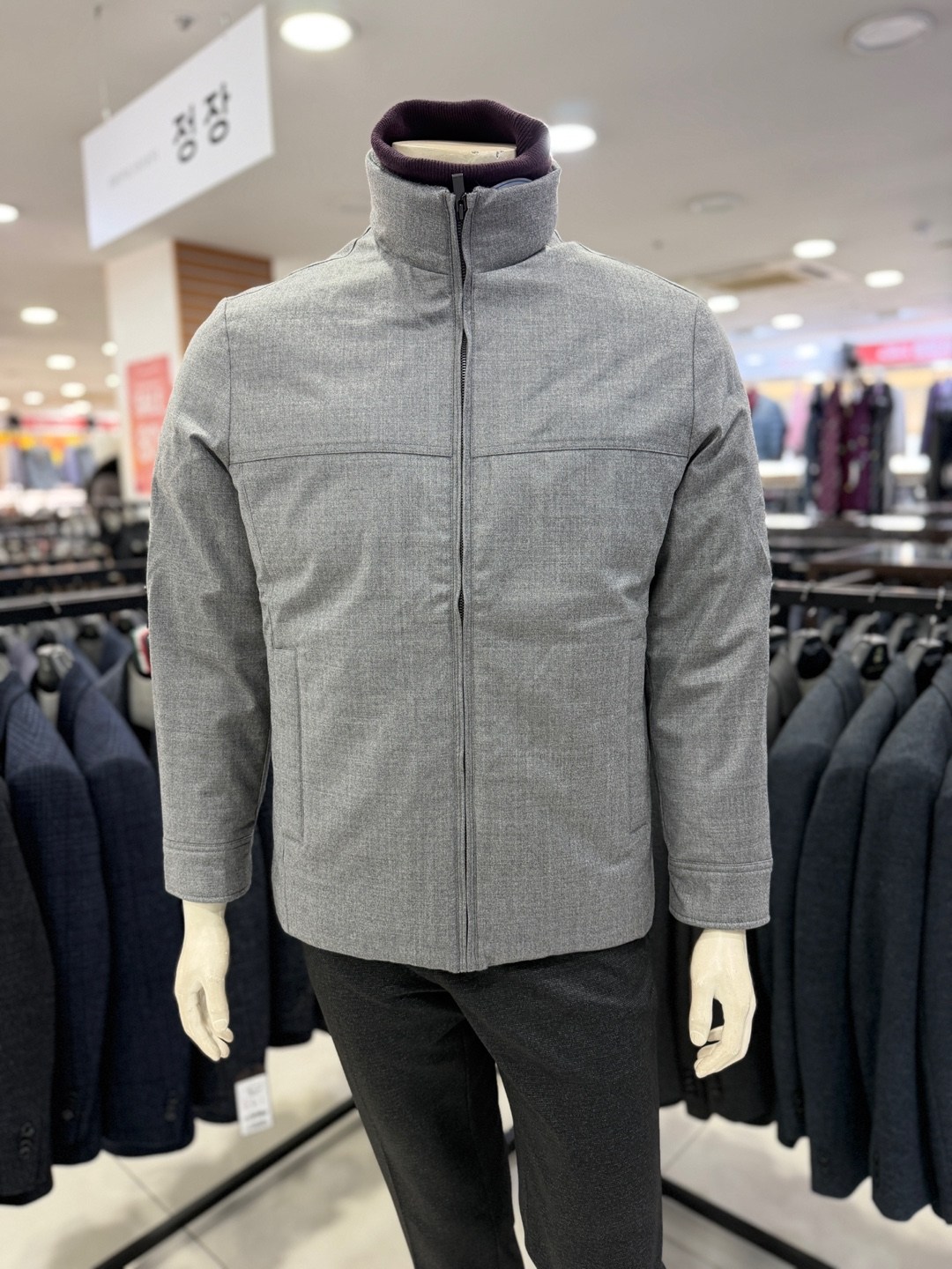 인디안 웰메이드 울 100 안퀼팅 다운 점퍼 MITCL4W9211 267,000원