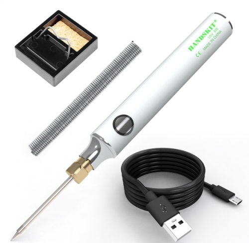 USB 휴대용 인두기 세트 - 3단계 온도조절 - 5V 저전력 납땜기 - 자동 슬립기능 탑재 15,800원