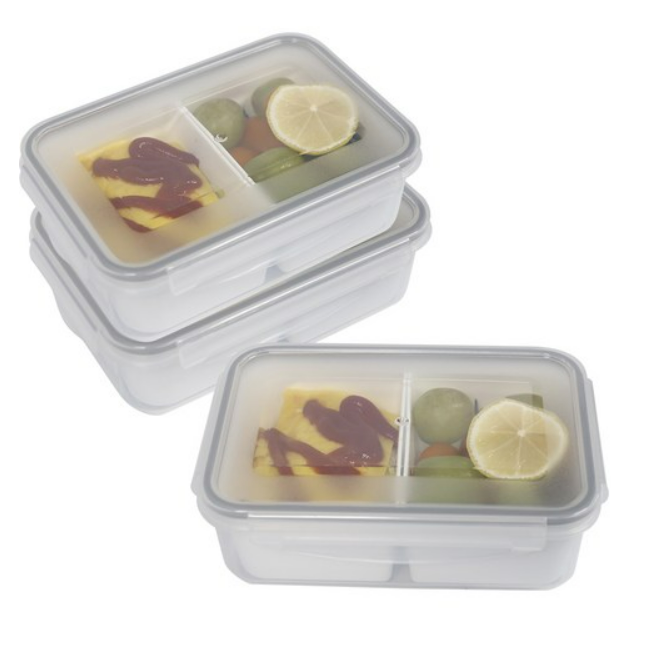 나누담 밀프랩 도시락 나눔 반찬통 2칸 화이트 1100ml 49,800원