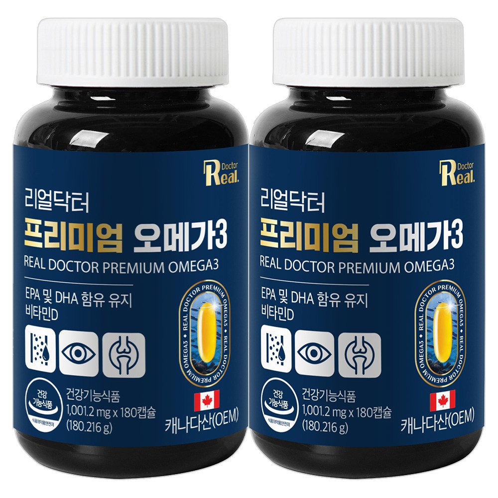 리얼닥터 캐나다산 프리미엄 오메가3 대용량 43,800원