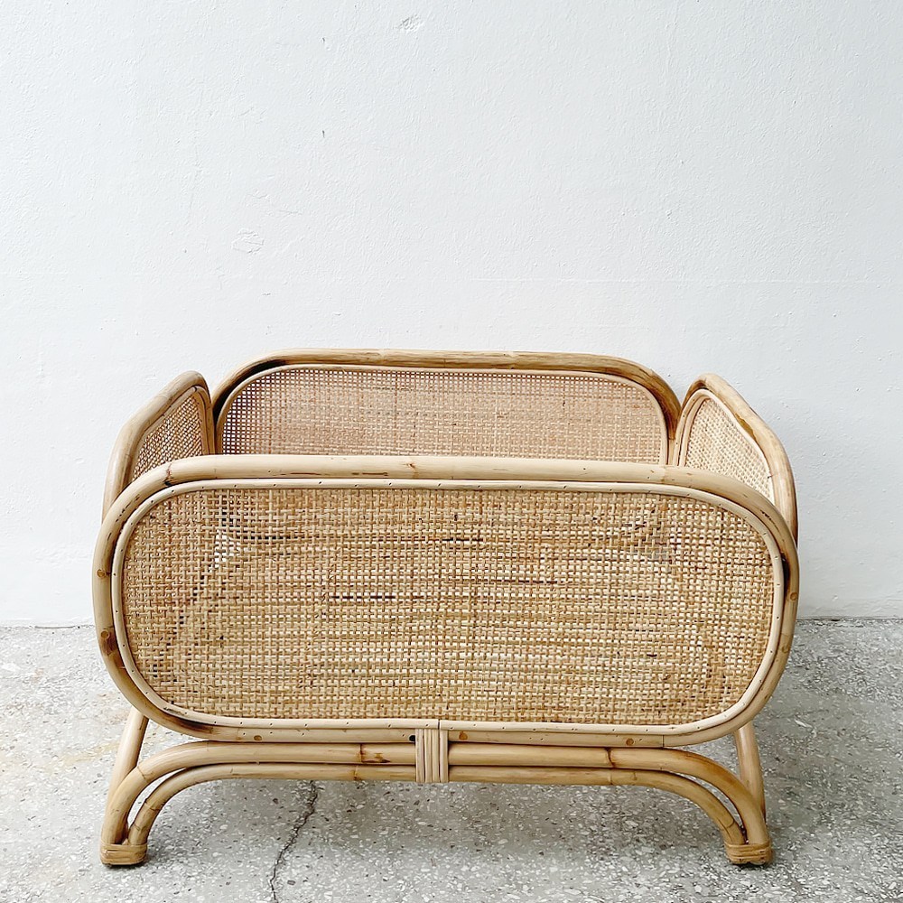 [21USE_FN0005]호유즈가구 라탄 플랜트스탠드(직사각)_케인 159,000원