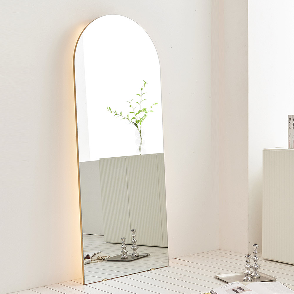 스칸디무드 스텔라 골드 아치형 전신거울 700X1800, 골드 99,910원