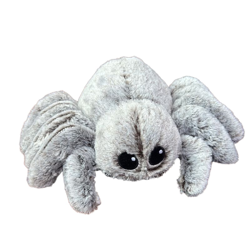 MAKABORO 거미 인형 동물 봉제인형 애착인형 생일선물, 그레이 15,500원