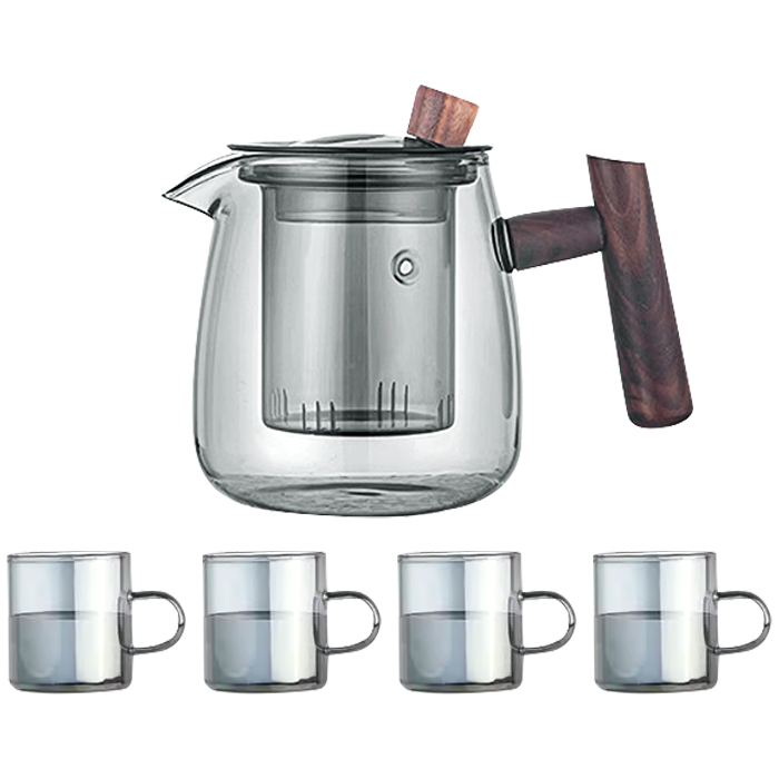 내열 유리 다도 세트 차 거름망 티팟 인퓨저 티 워머 다기 잔 찻잔 티포트 차거름 주전자 머그 컵 다구 홈카페 용품 23,800원