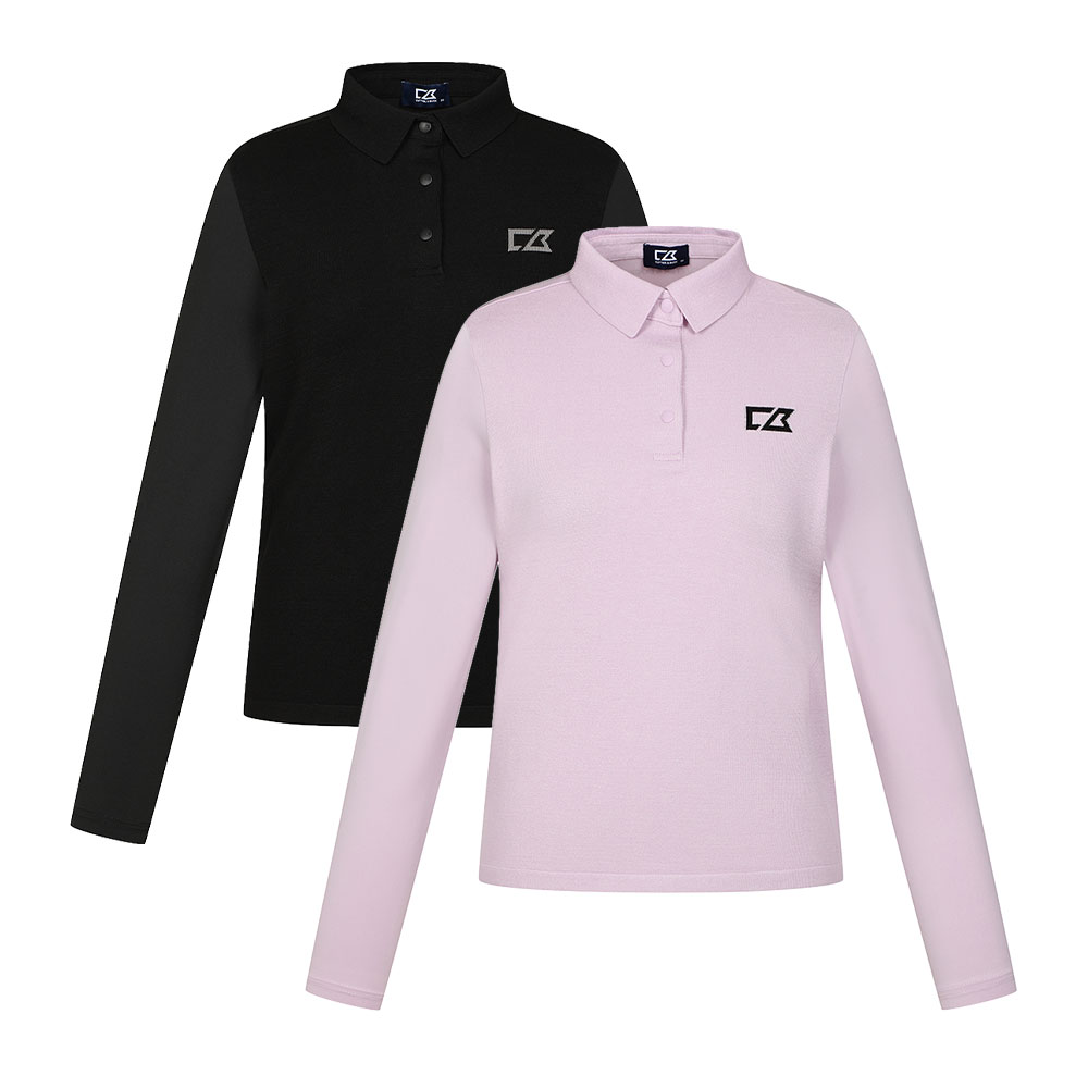 커터앤벅 여성 플렉스에어 카라 긴팔니트티셔츠 CBFTS53308 79,900원