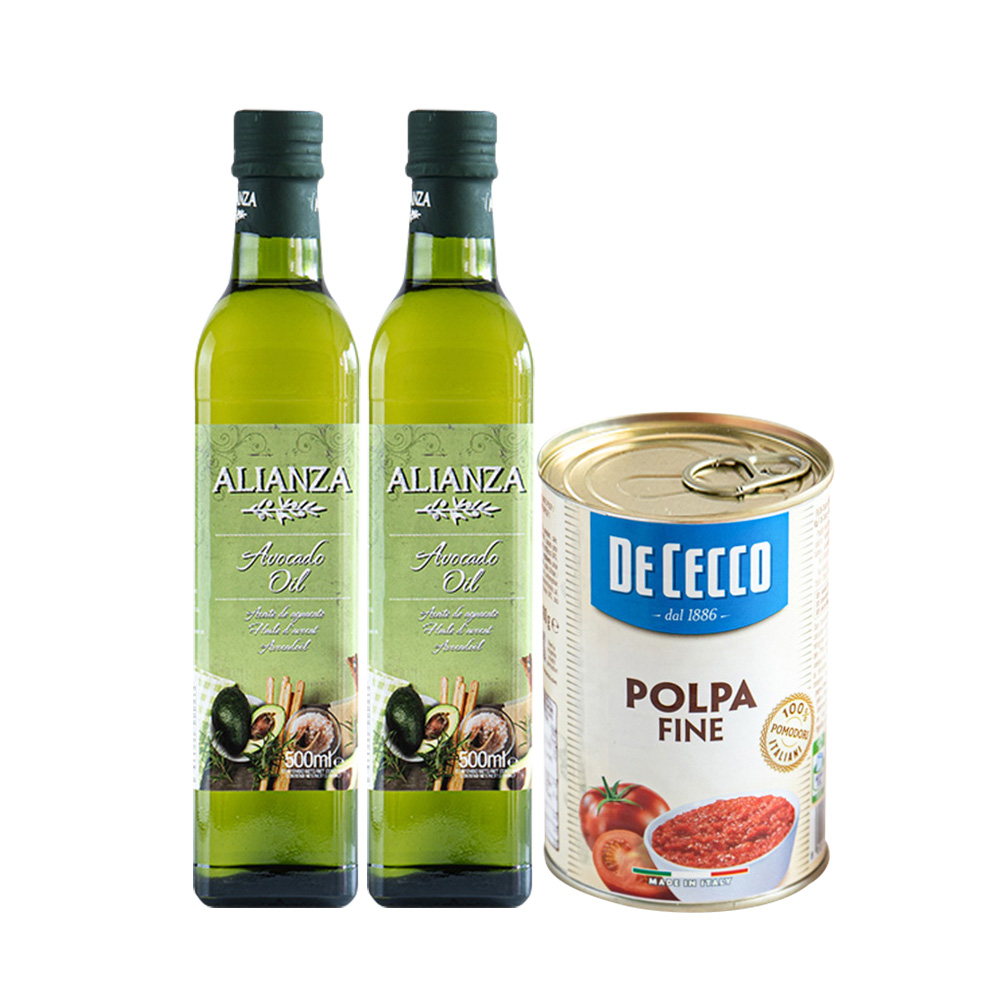 [보라티알] 알리안자 아보카도 오일 500ml X2병+데체코 폴파 파인 400g 21,180원