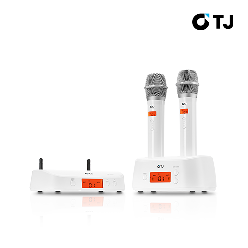 TJ 태진미디어 DWS-6000 고음질 디지털 무선 마이크 채널 85개, 화이트 450,000원