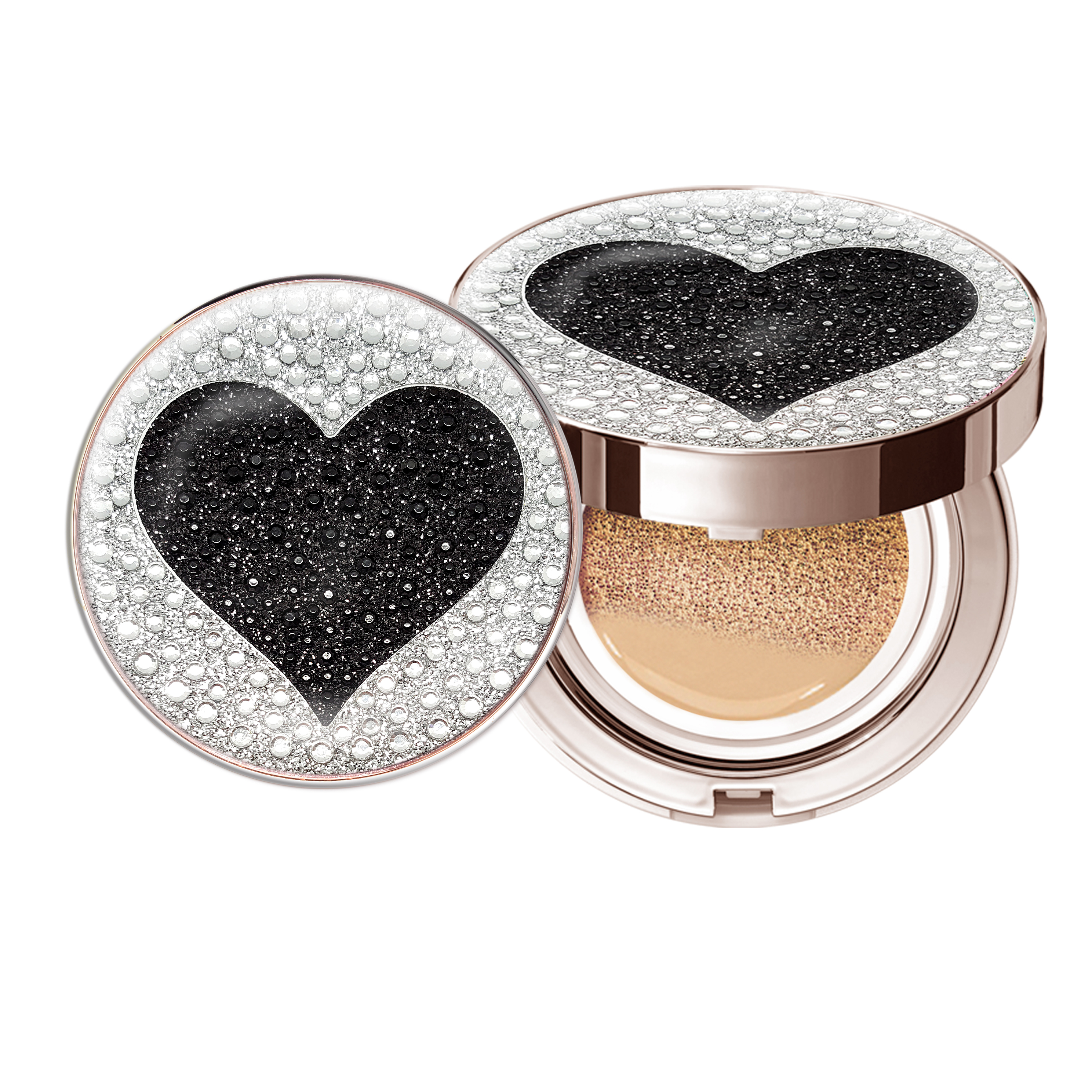 스타일71 미스트커버 오로라 럭셔리쿠션S 15g, 23호 내추럴베이지(쿠션), 블랙하트(케이스), 1개 22,000원