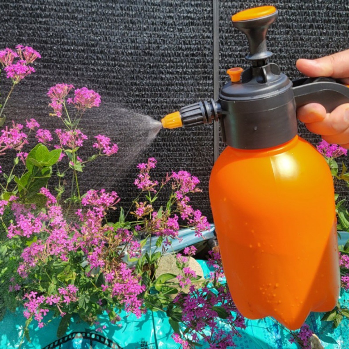 굿오버 분무기 압축 화분 농약 청소용, 오렌지, 1개 19,900원