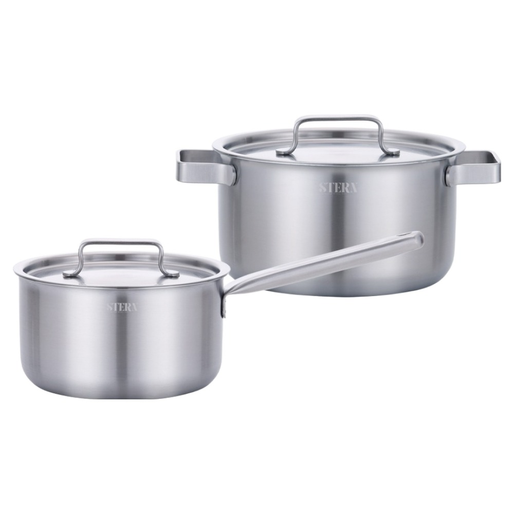 리빙아트 인덕션 쉐테른 통5중 냄비 2종A 세트 2개, 단일색상, 1세트, 18편수 + 20양수 119,000원