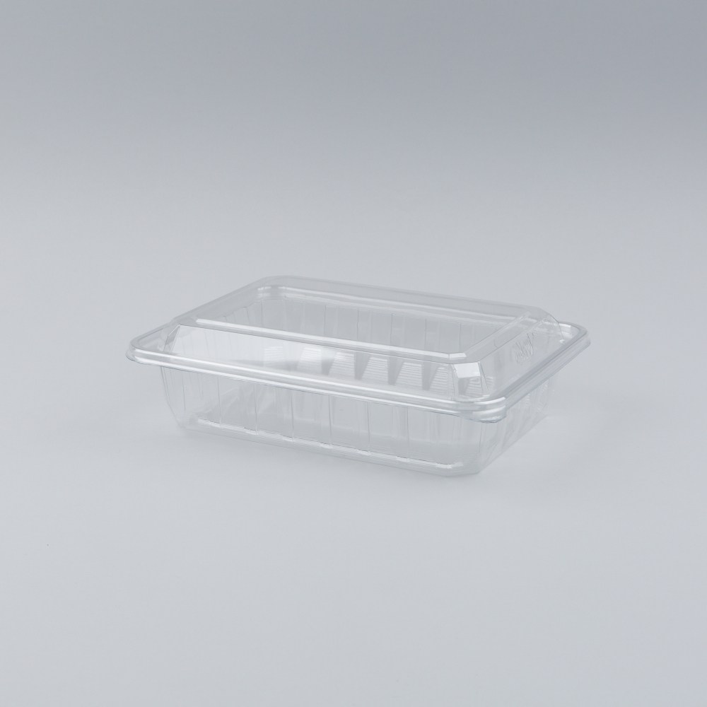 활용도높은 포장 용기 투명 검정 DL-234 320개 뚜껑 세트 160,320원