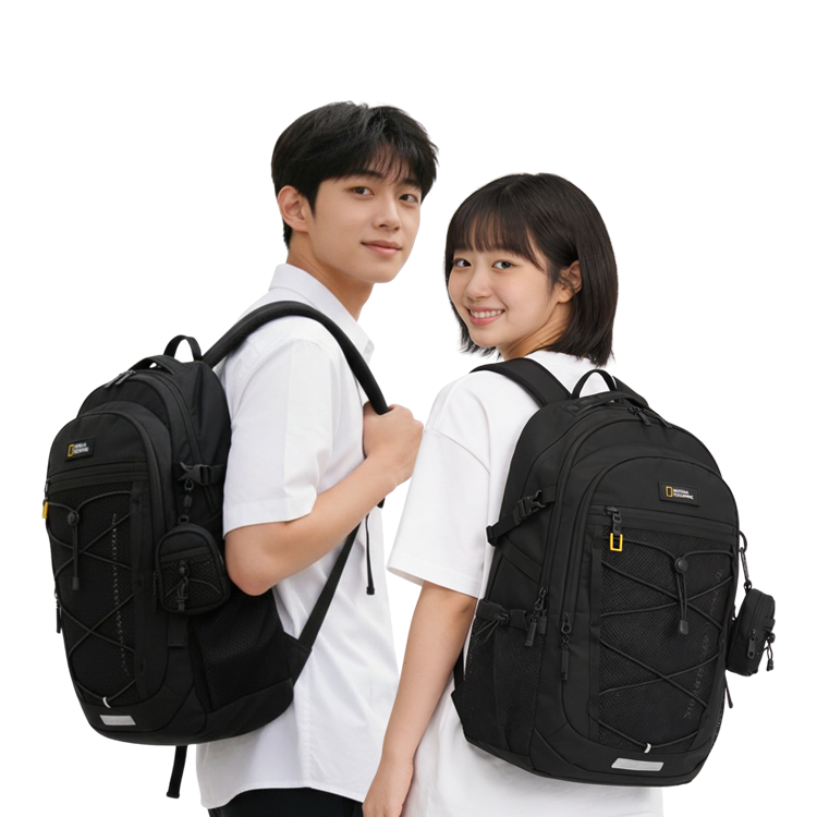 내셔널지오그래픽 신학기 고학년 남녀공용 30L 백팩 레인커버 파우치 세트 154,000원