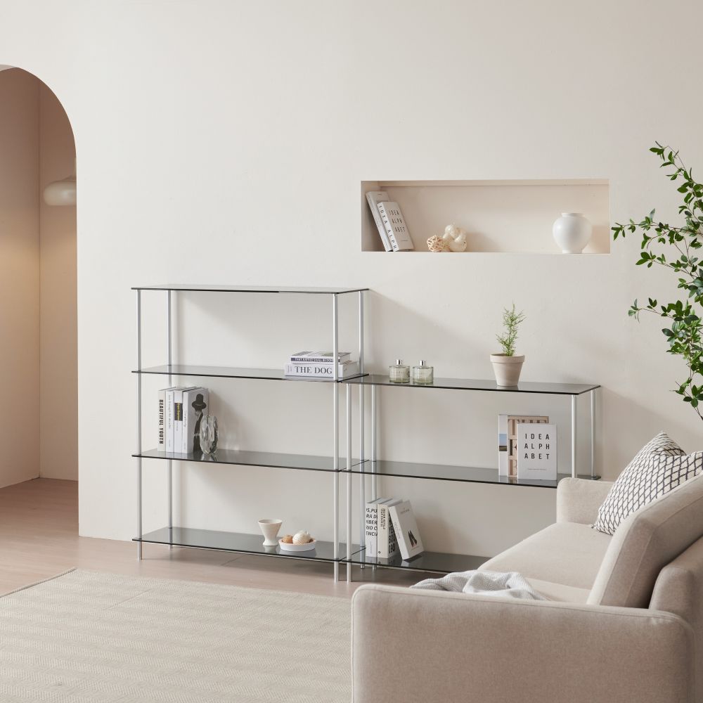 [무료배송]거실/침실 인테리어 강화유리 모듈선반 가로 1000 144,900원